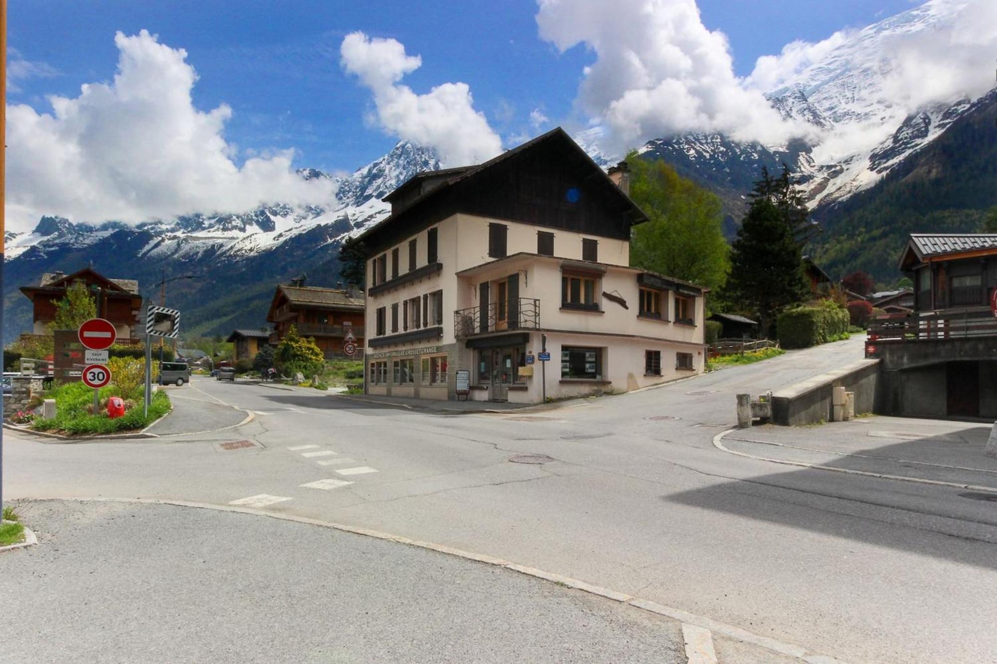 Les Dryades - Renove - Balcon Avec Vue Mt Blanc Les Houches Exterior foto